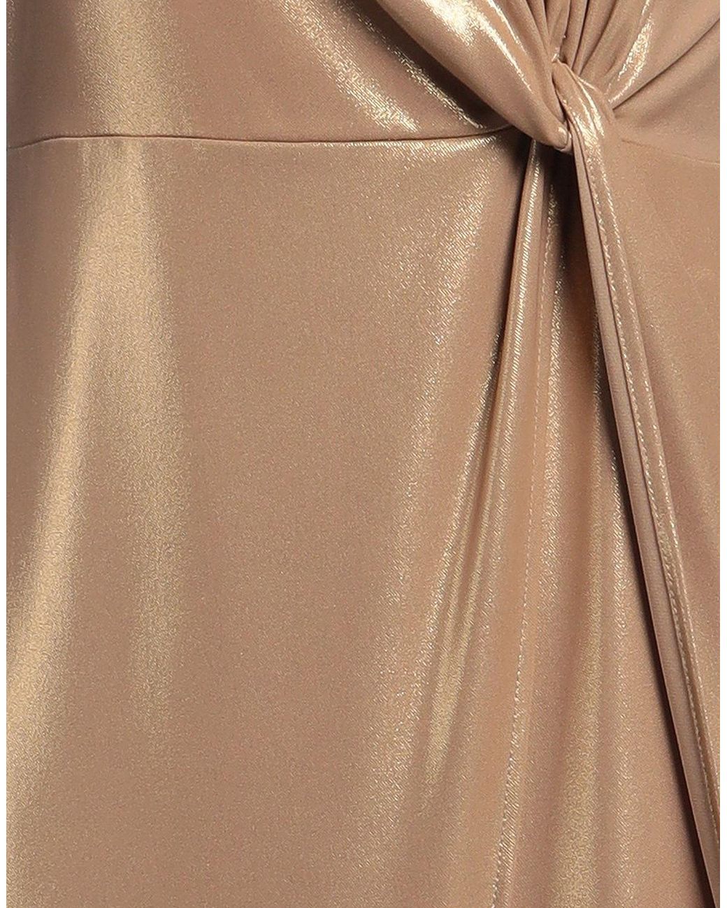 Siste's Natural Sand Maxi Dress Polyester, Elastane