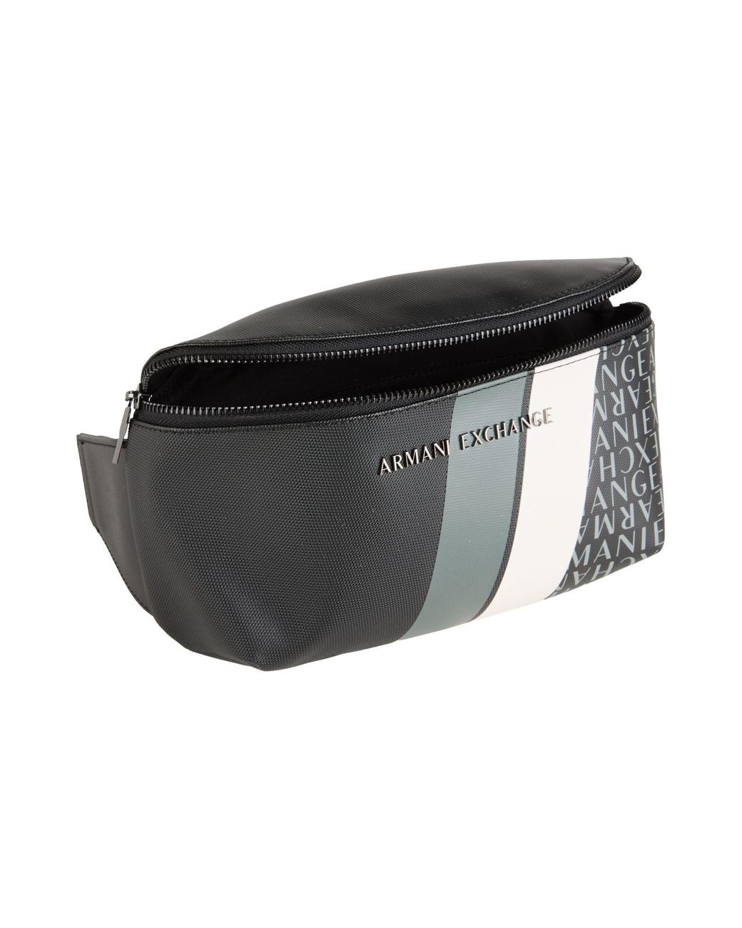 ARMANI EXCHANGE Black Belt Bag Polyester, Pvc for men