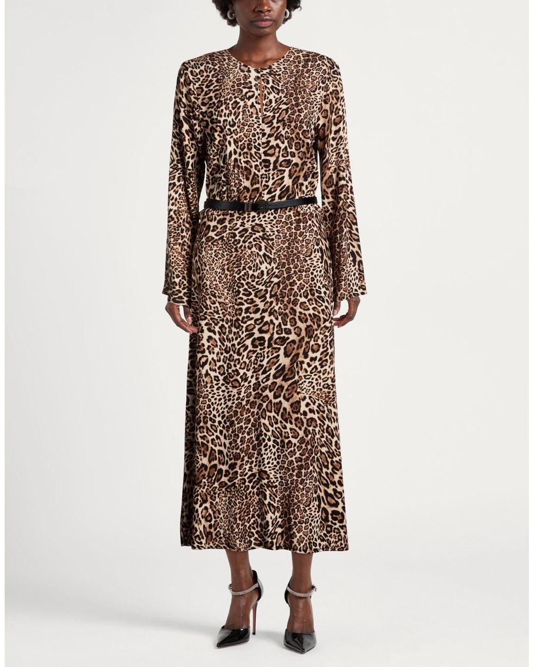 Kocca Brown Maxi-Kleid