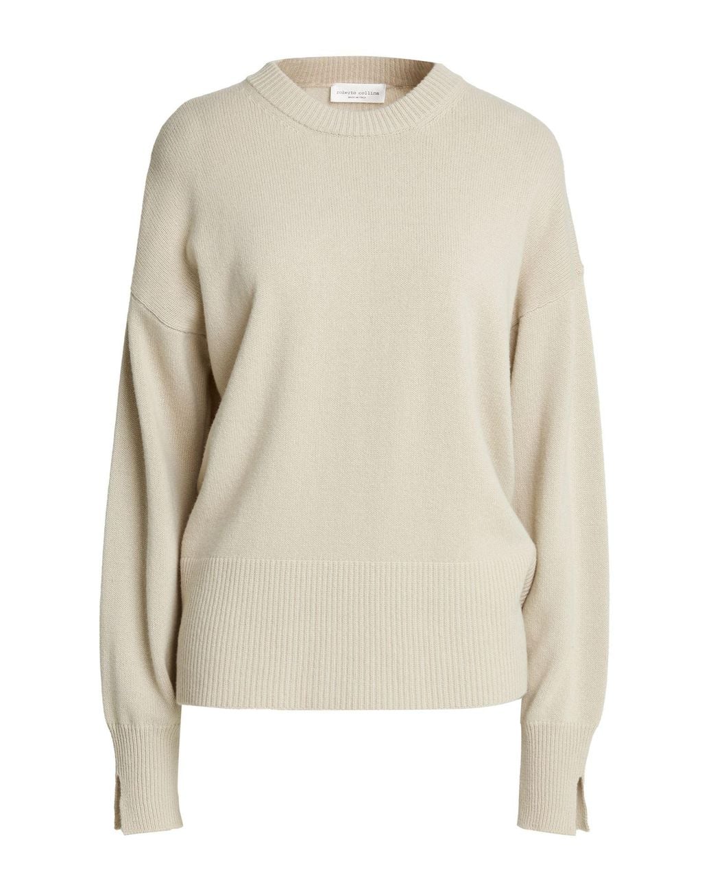 Pullover Roberto Collina de color Natural