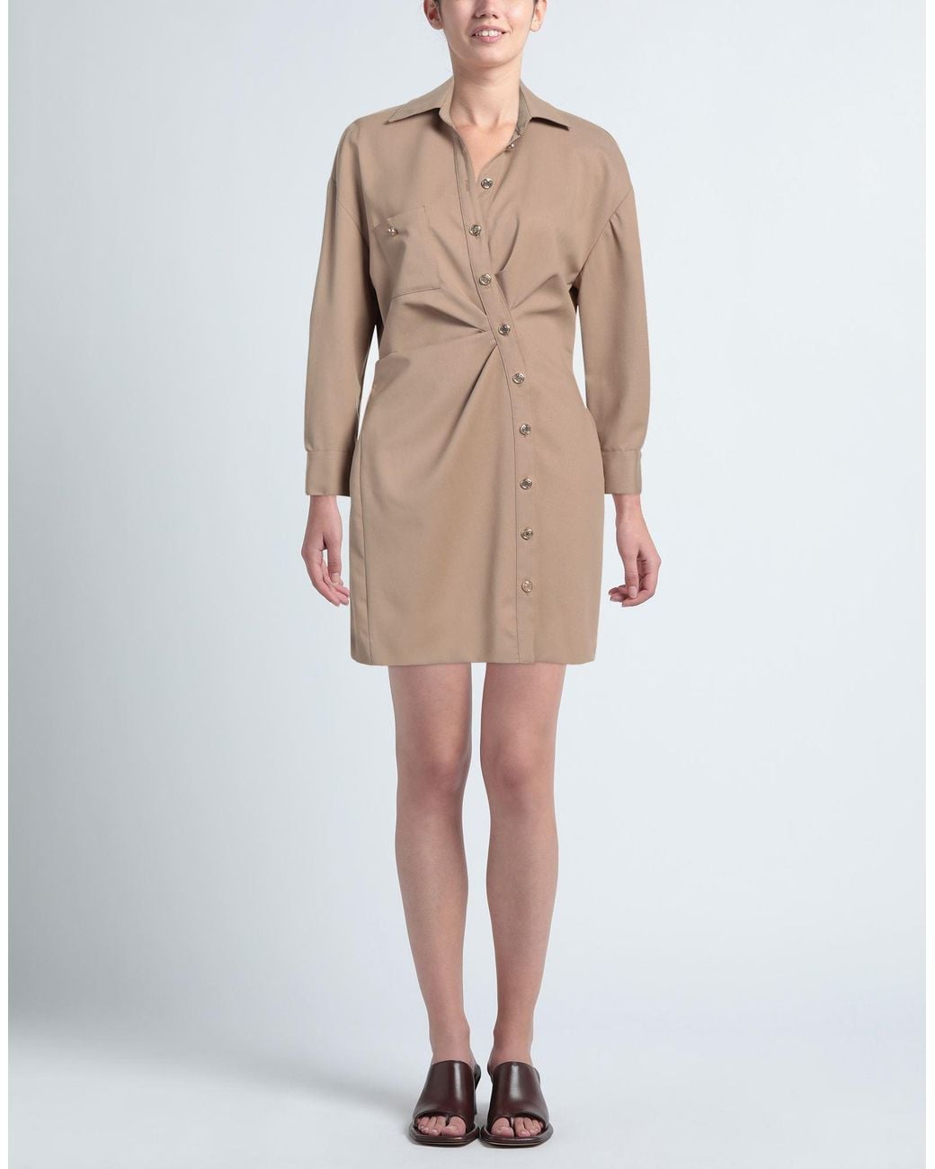 Maje Natural Mini Dress