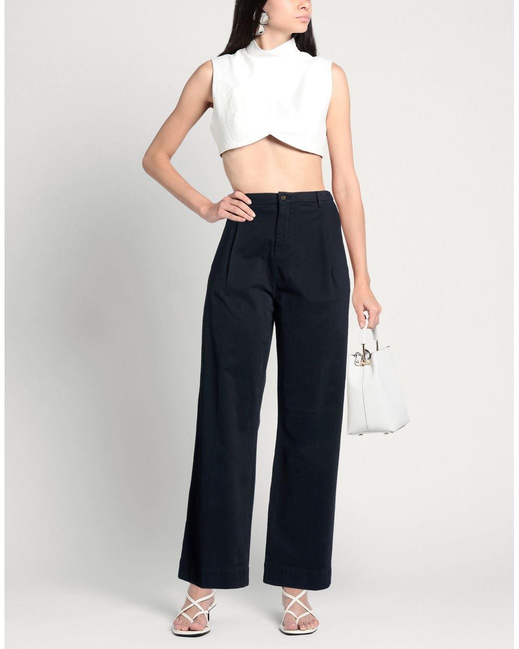 Briglia 1949 Blue Midnight Pants Cotton, Elastane