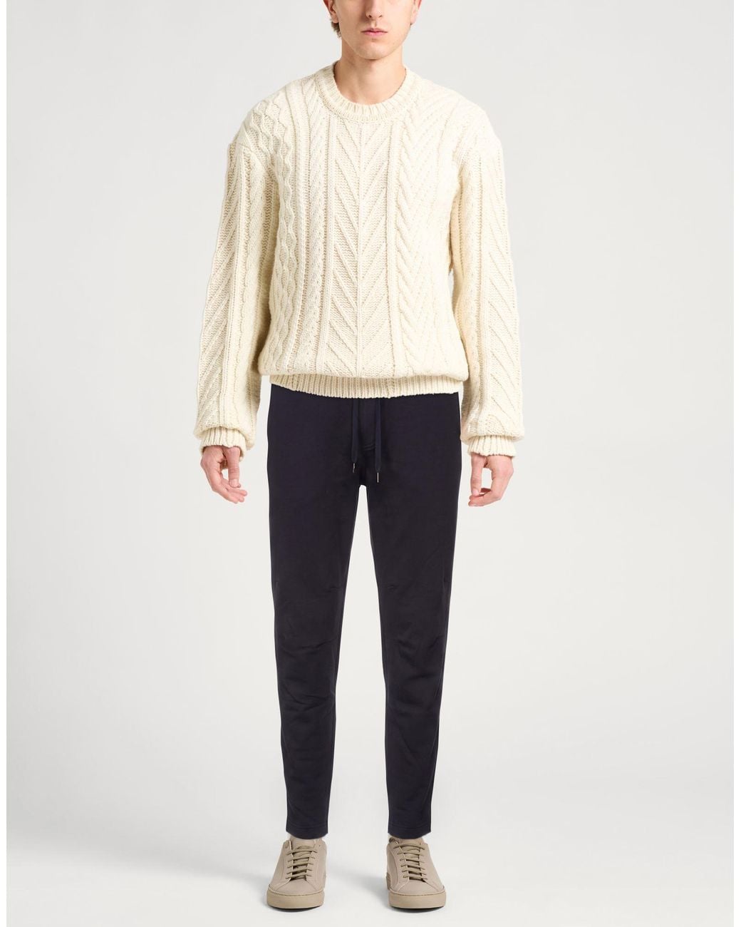 Brunello Cucinelli Blue Trouser for men