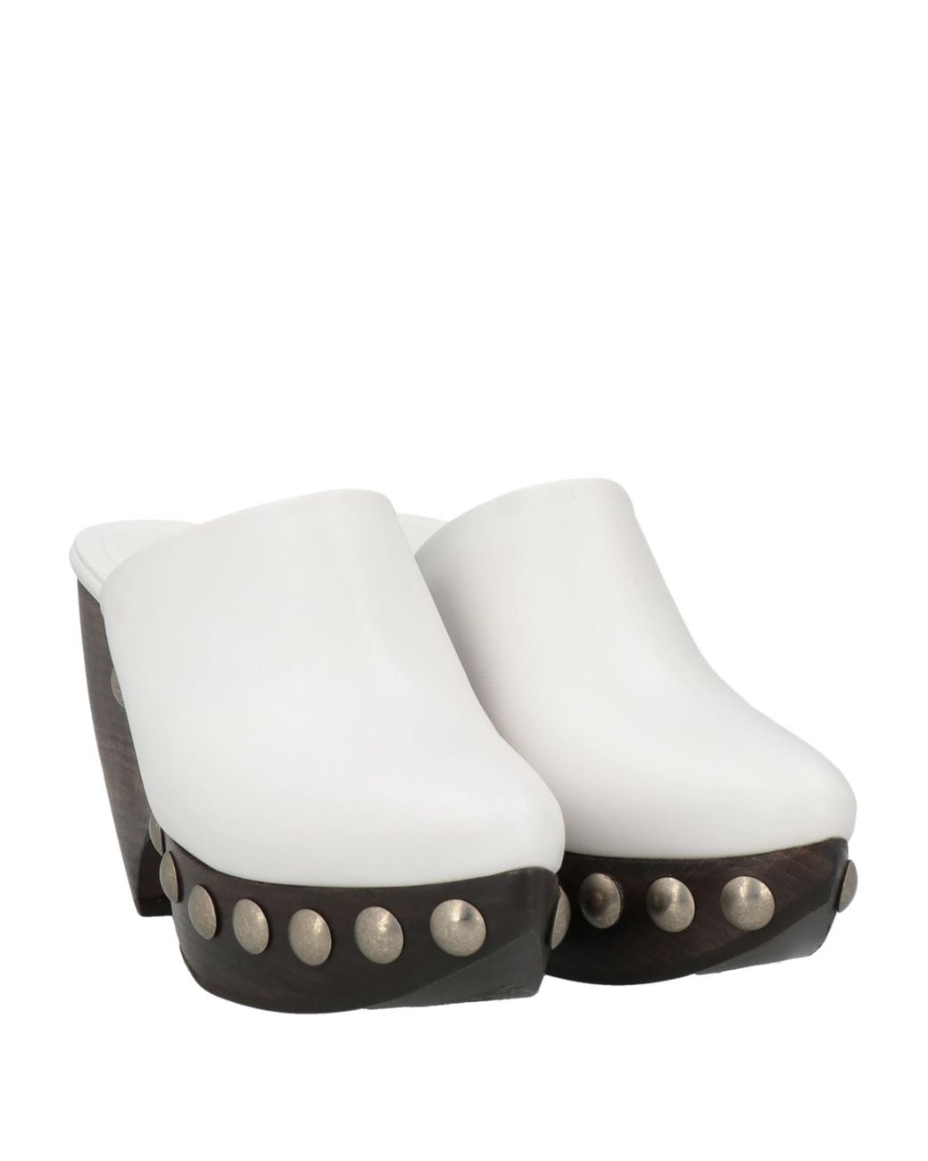 Alaïa White Mules & Clogs