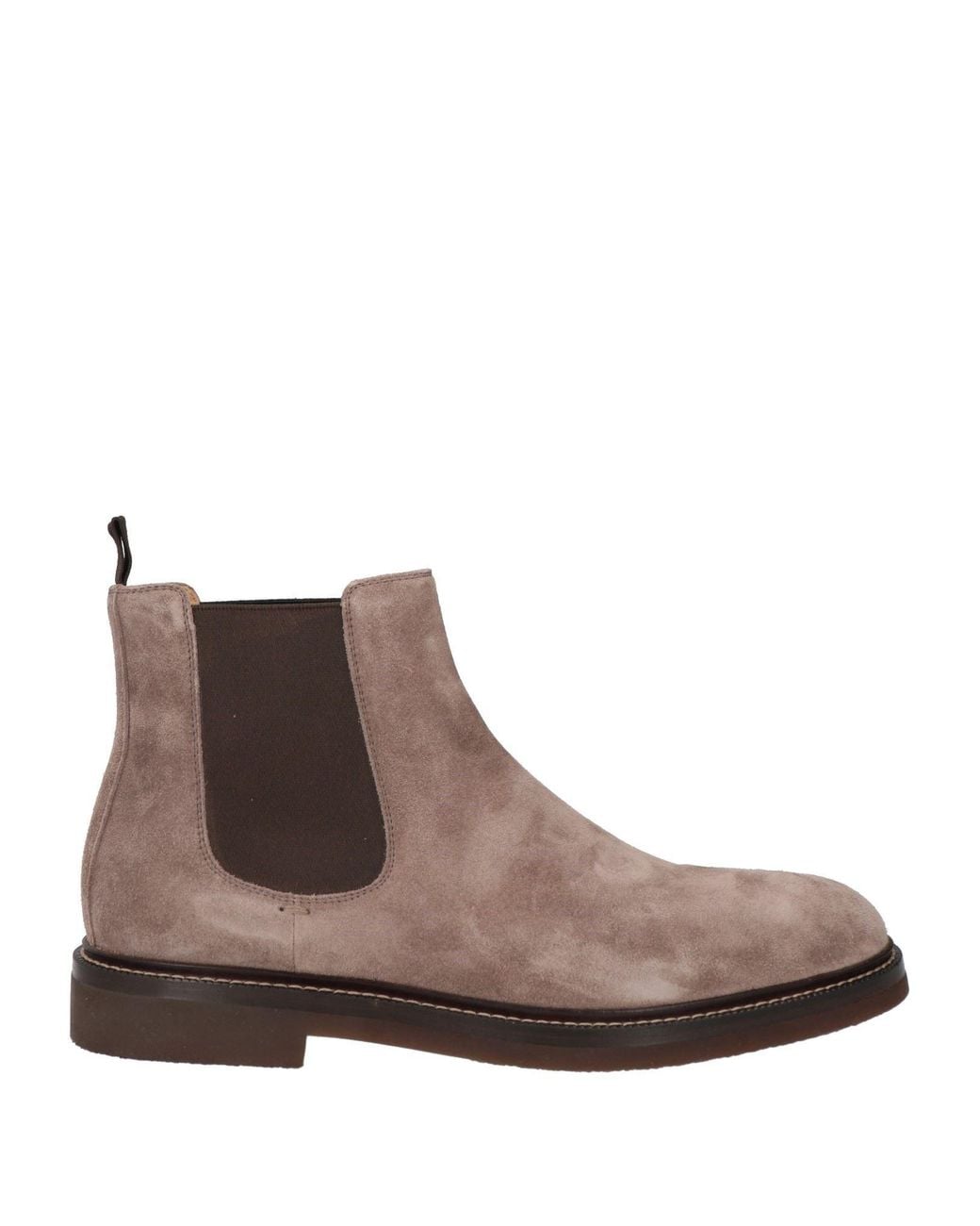 Brunello Cucinelli Brown Ankle Boots for men