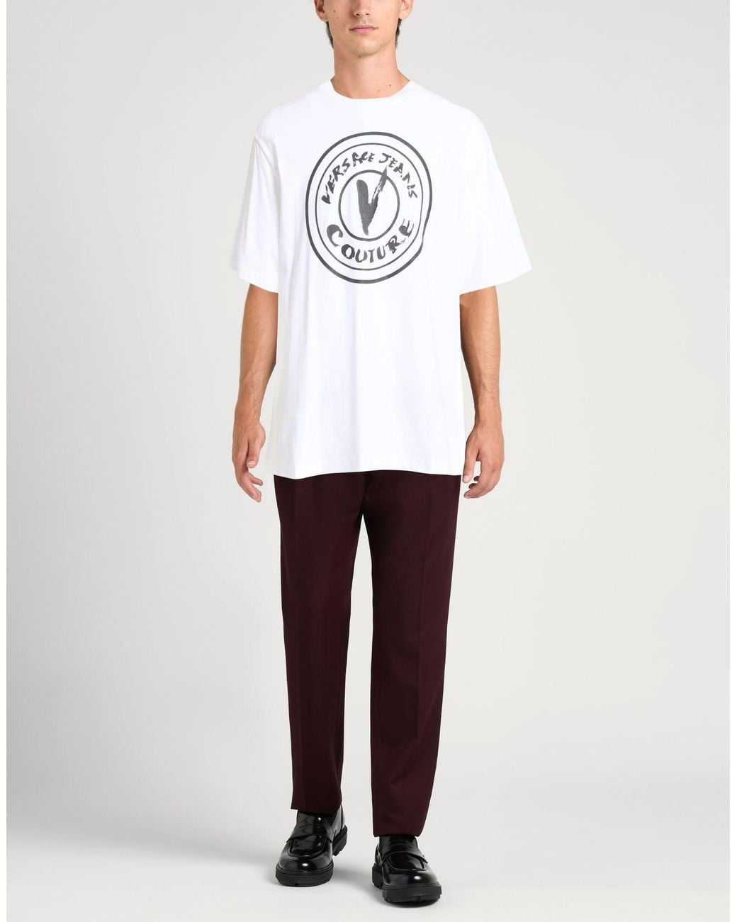 Versace Jeans Couture White T-Shirt for men