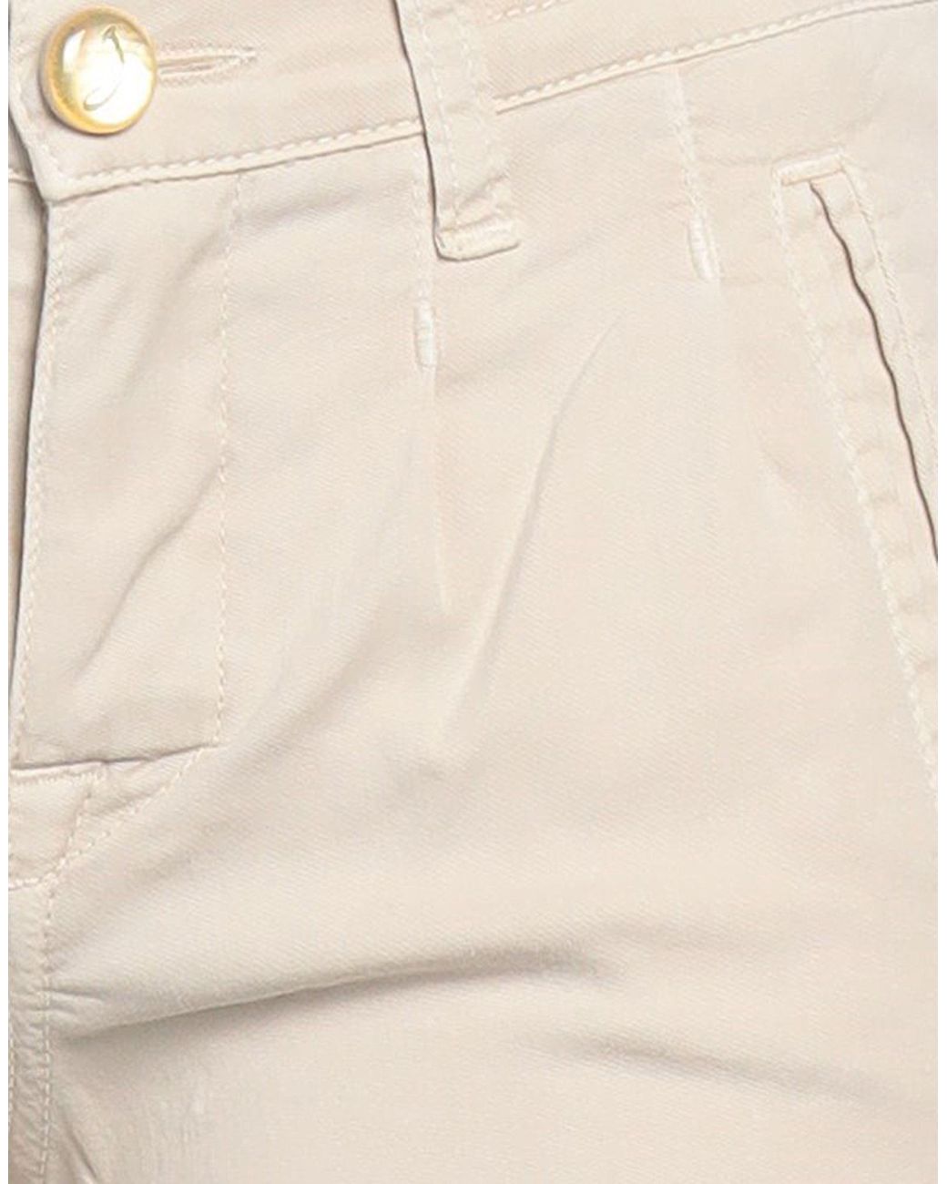 Jacob Cohen Natural Pants Cotton, Elastane