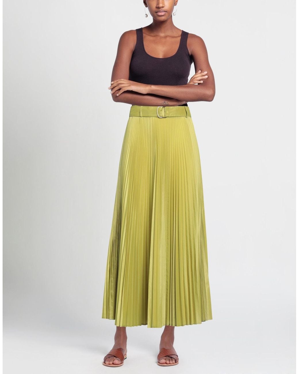 Max Mara Yellow Maxi Skirt