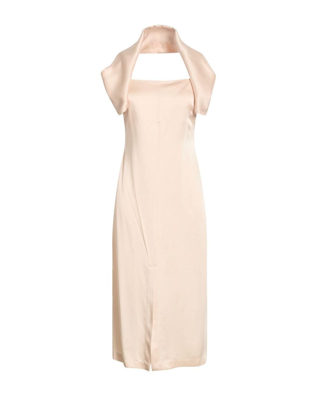 Liviana Conti Natural Midi Dress
