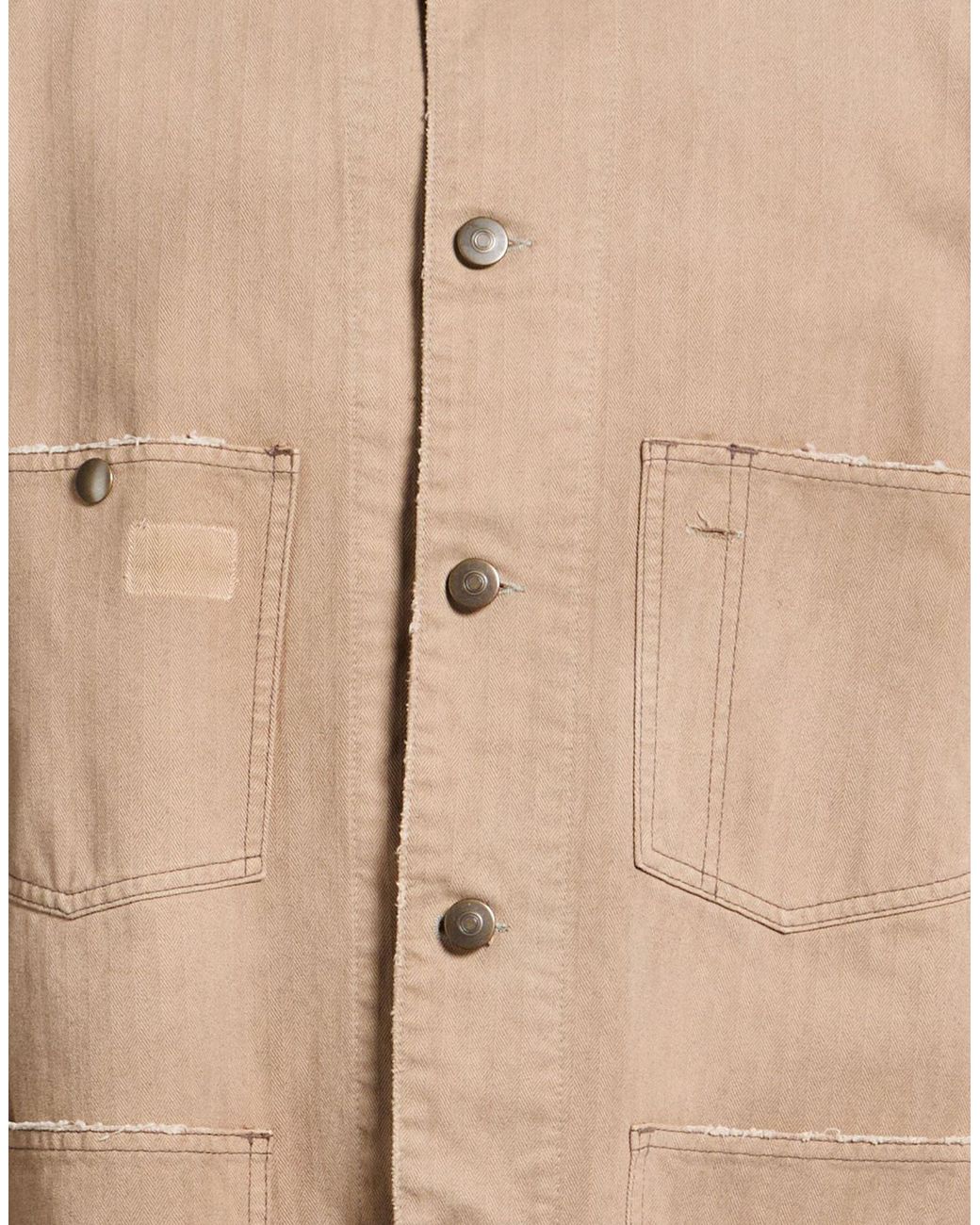 Maison Margiela Natural Jacket Cotton for men