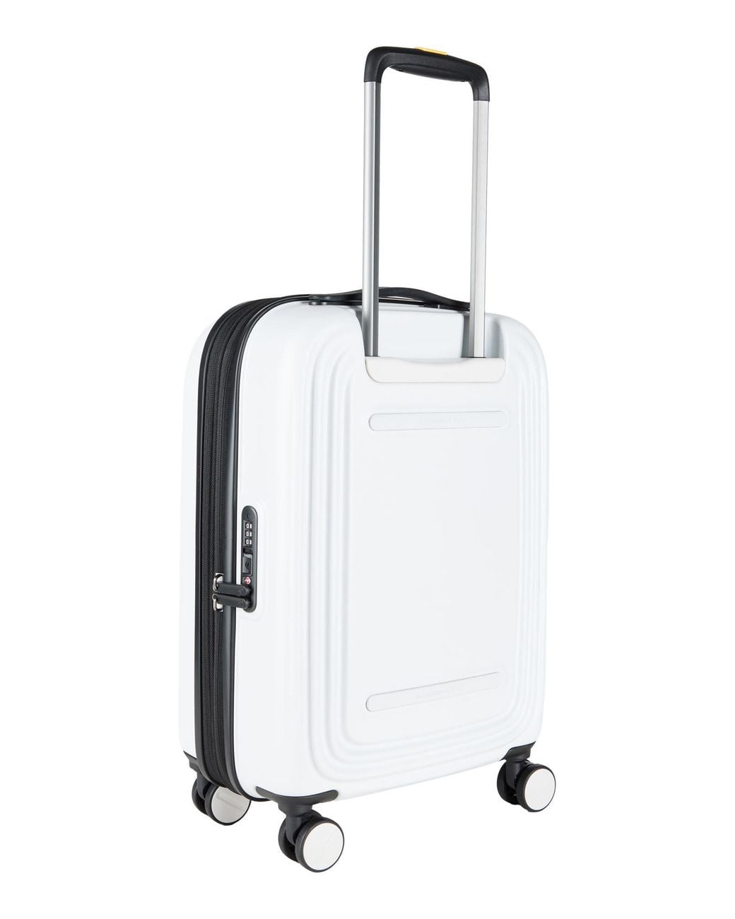 Mandarina Duck White Wheeled Luggage for men