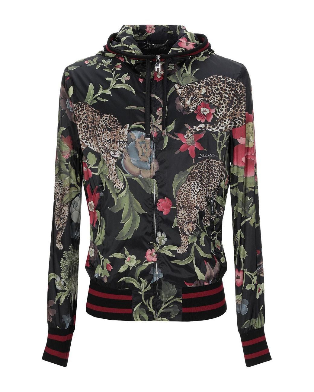 Dolce & Gabbana Black Jacket Polyamide for men