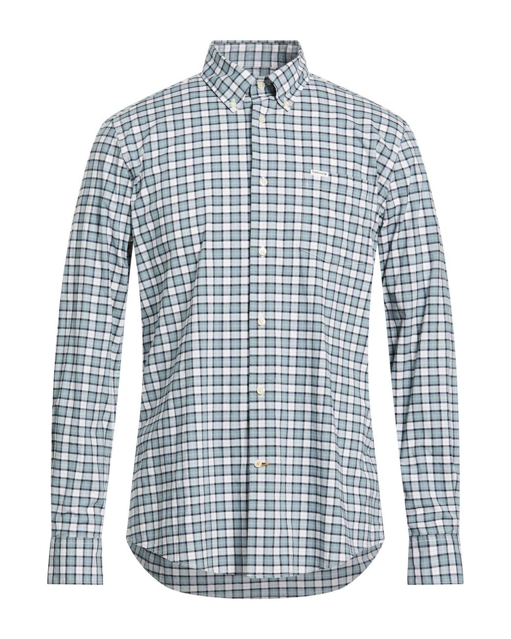 Barbour Blue Shirt for men