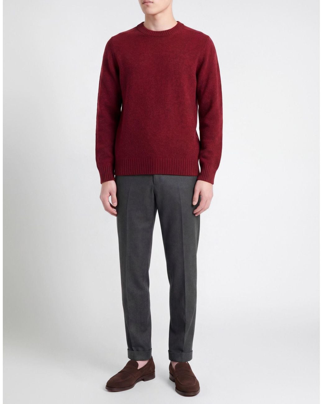 Gran Sasso Red Sweaters for men