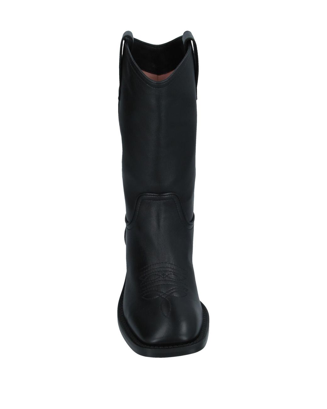 Alberta Ferretti Black Ankle Boots