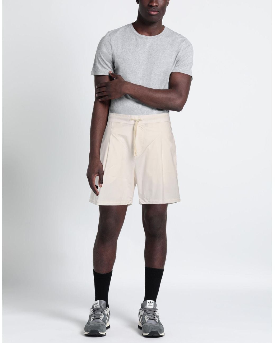 A PAPER KID White Shorts & Bermuda Shorts Cotton for men