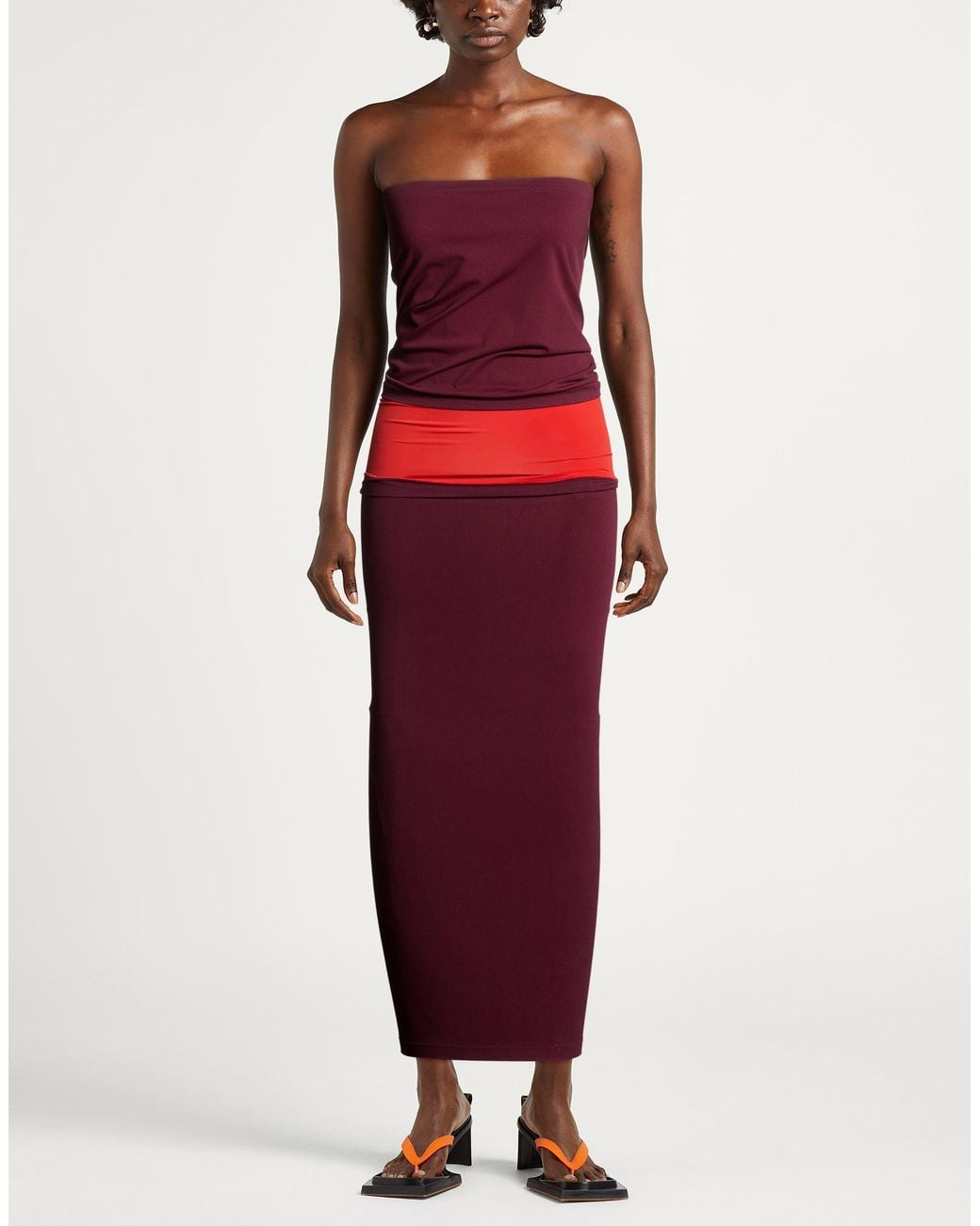 Wolford Red Maxi Dress