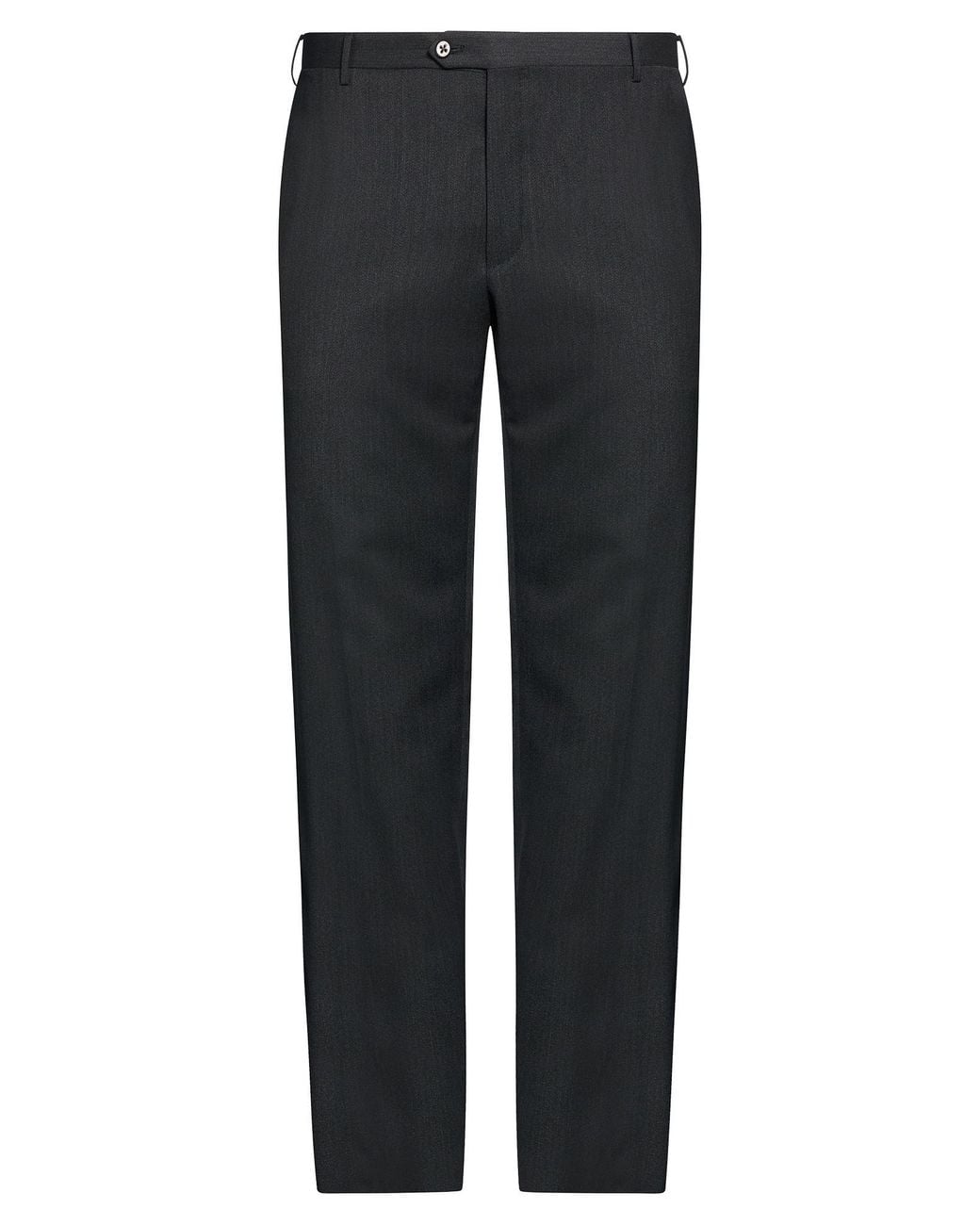 Corneliani Black Pants Virgin Wool for men