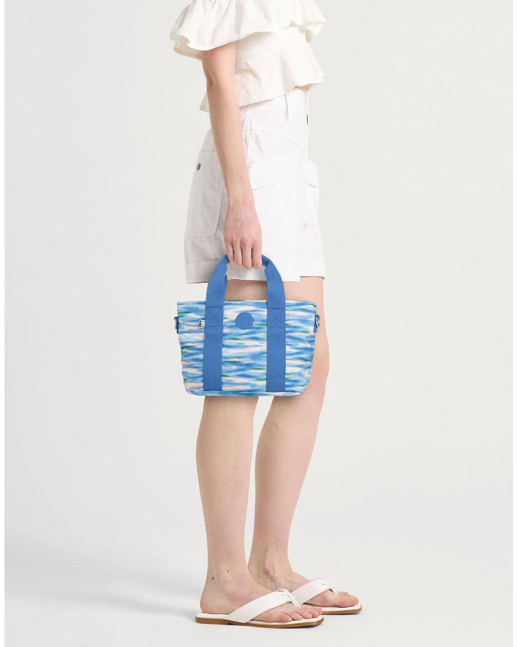 Kipling Blue Azure Handbag Polyester