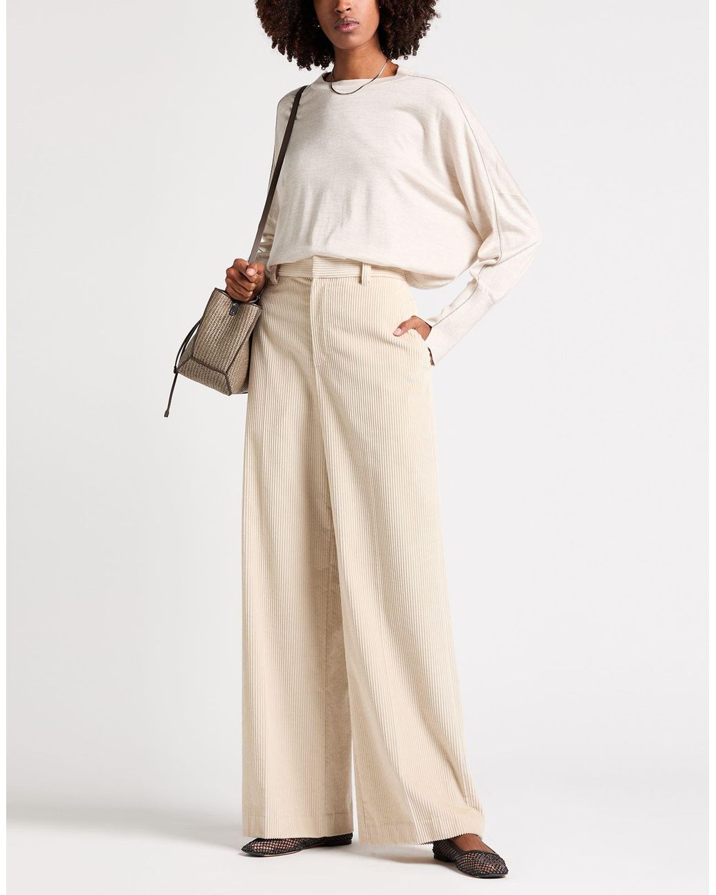 Brunello Cucinelli Natural Pants