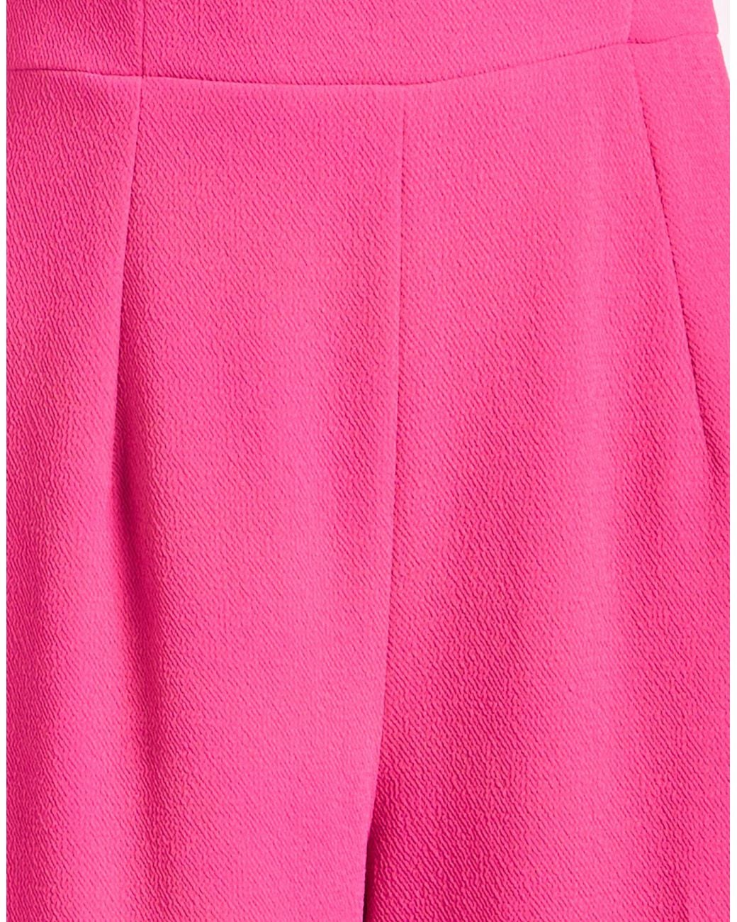Emilia Wickstead Pink Fuchsia Jumpsuit Polyester, Elastane