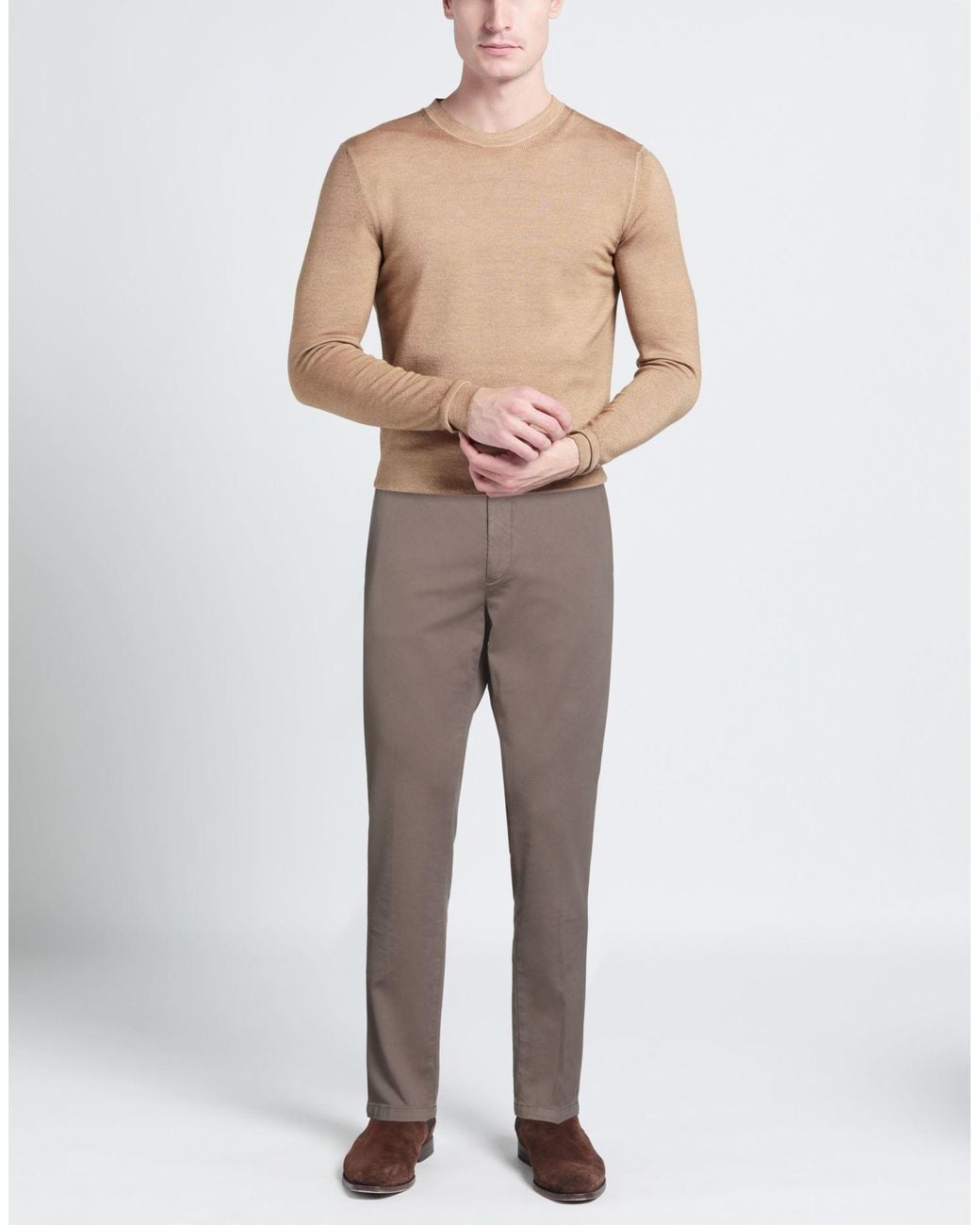Yan Simmon Gray Trouser for men