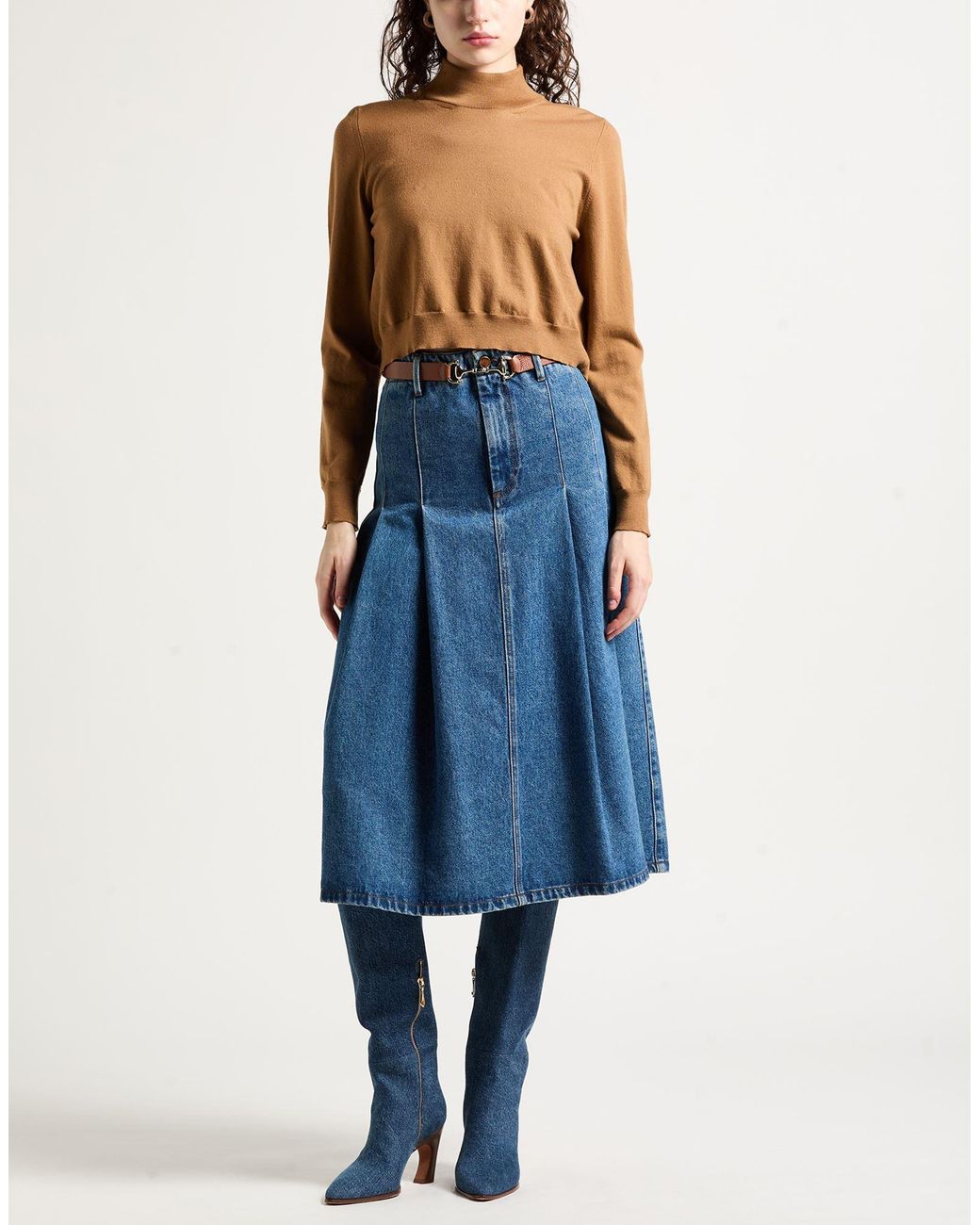 Max Mara Brown Turtlenecks
