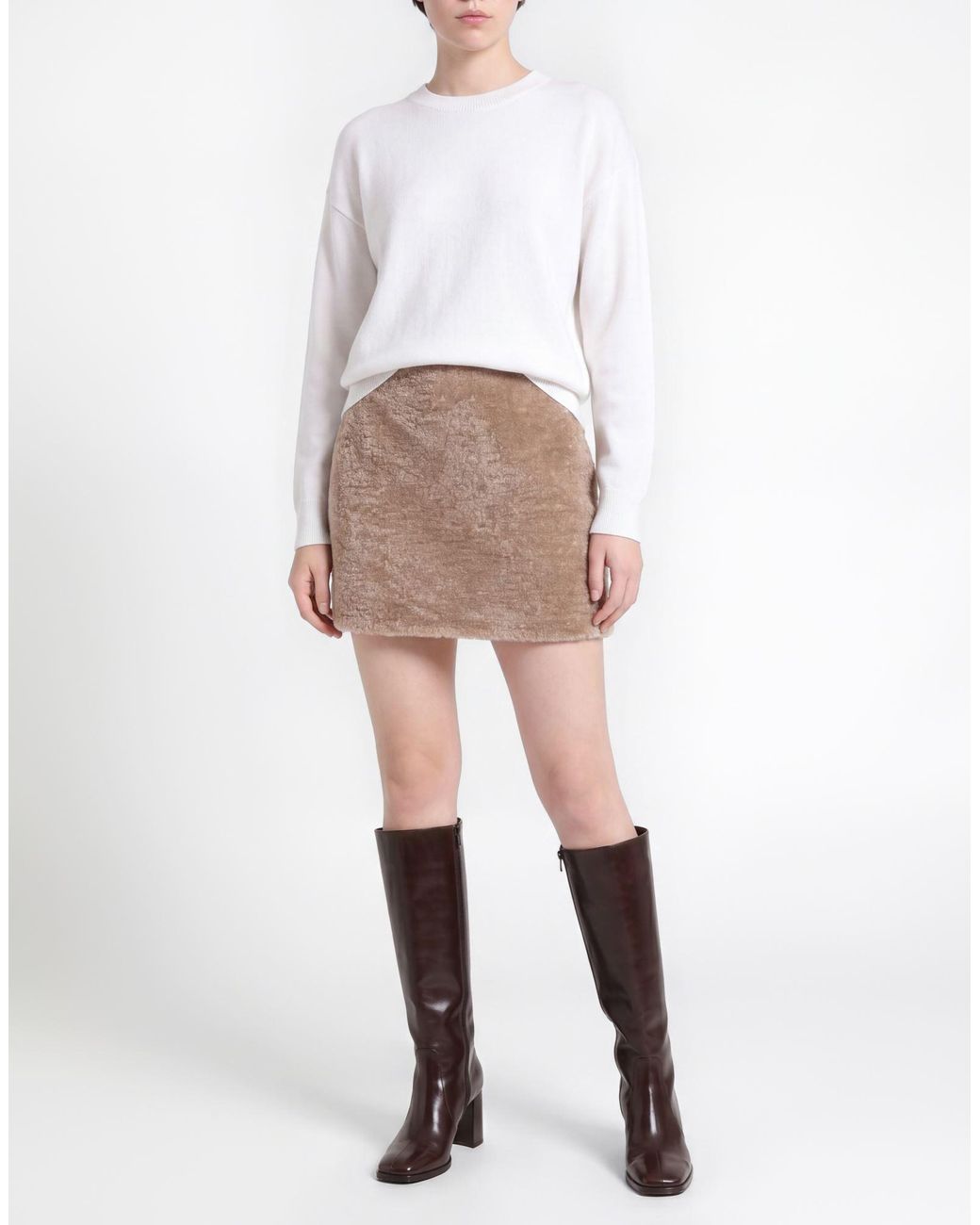 Bully Natural Mini Skirt