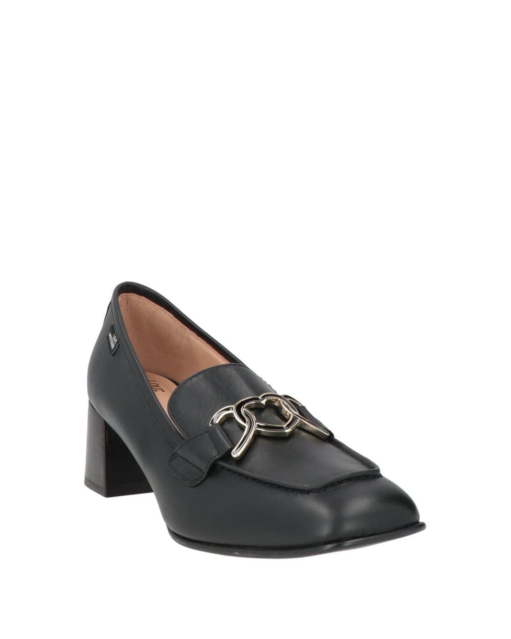 Love Moschino Black Loafers Leather