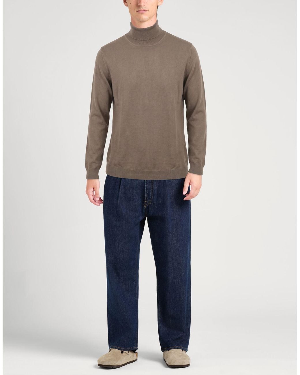 Boss Brown Turtleneck for men