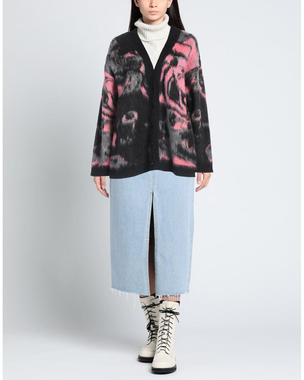 MSGM Black Cardigan