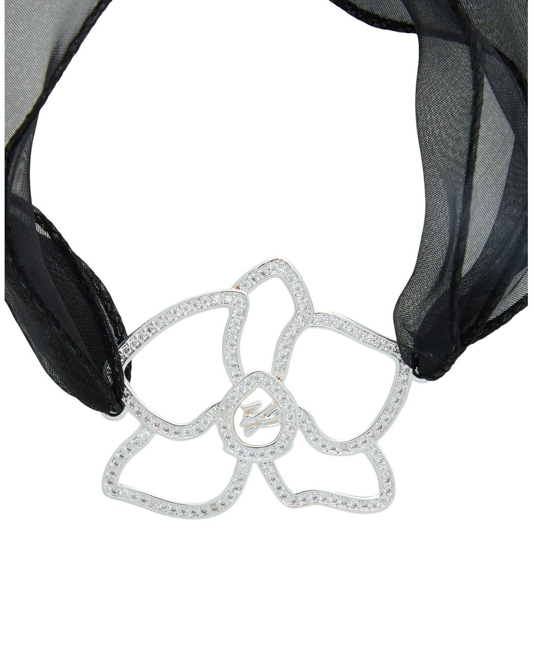 Karl Lagerfeld Black Necklace