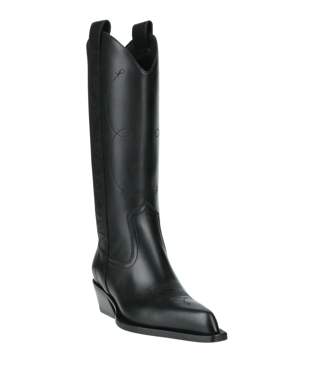 Off-White c/o Virgil Abloh Black Boot Leather
