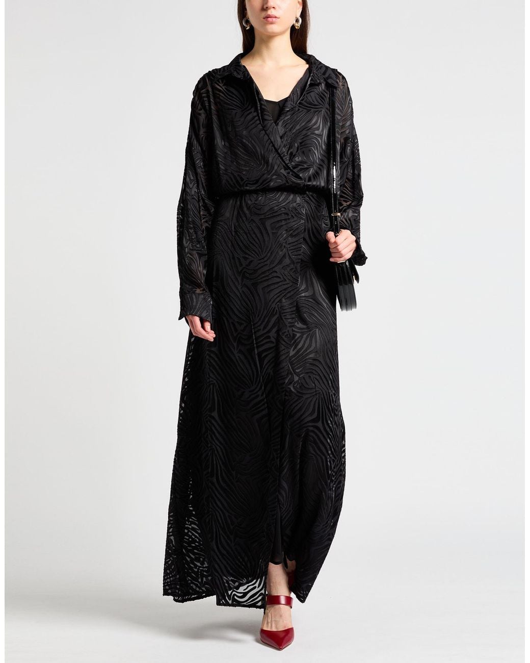 Pinko Black Maxi Dress