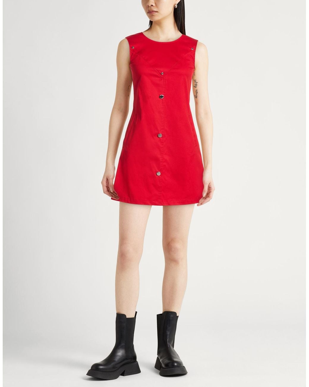 Love Moschino Red Mini Dress