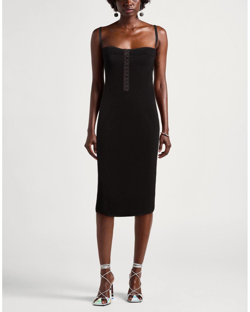 Vestido Midi MAX&Co. de color Black