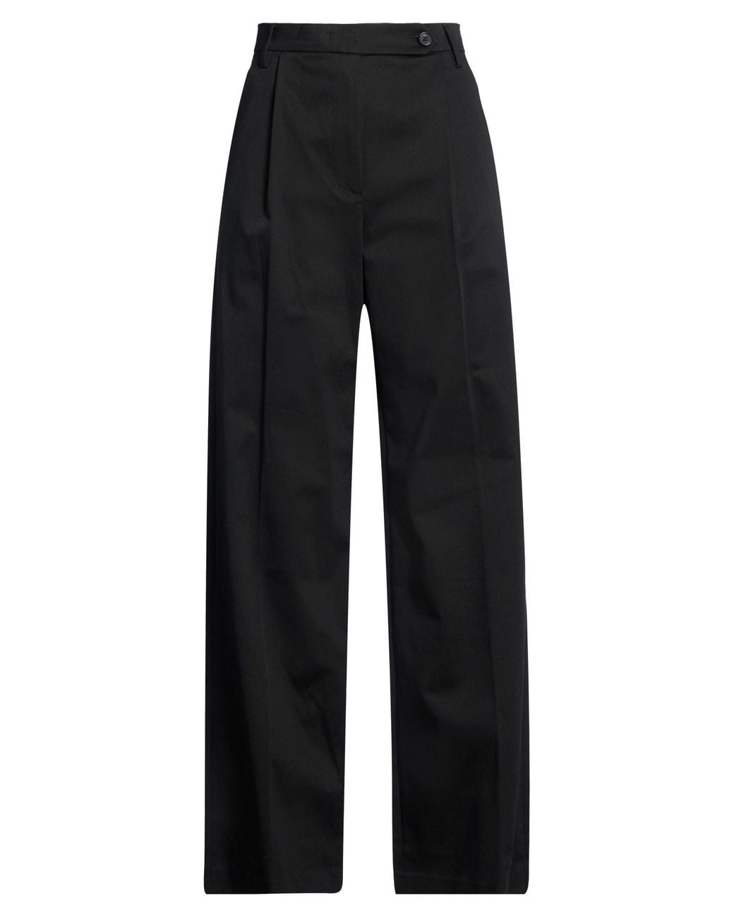 Department 5 Black Pants Cotton, Elastane