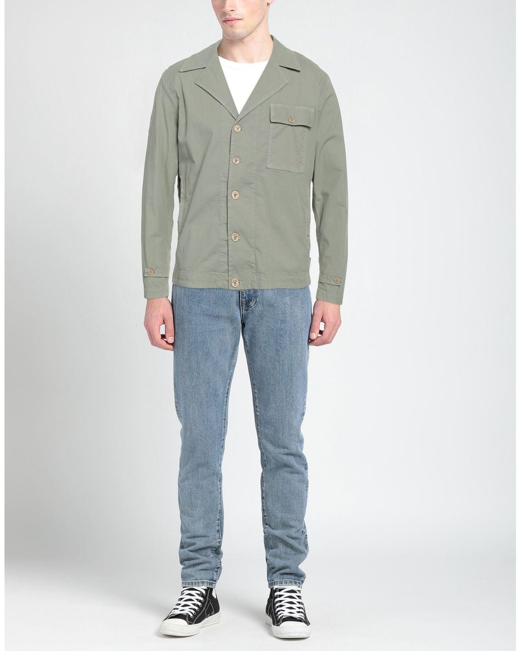 Gaelle Paris Gray Jacket for men