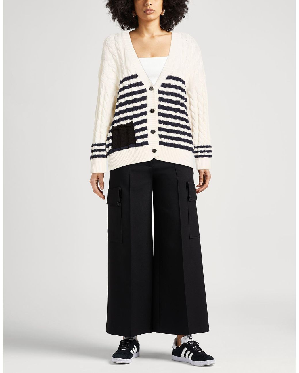 MSGM White Cardigans