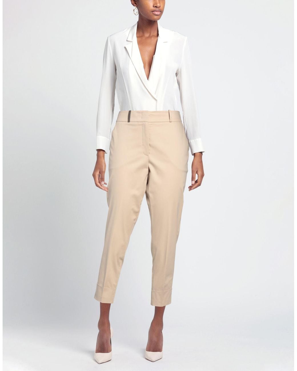 Peserico Natural Trouser