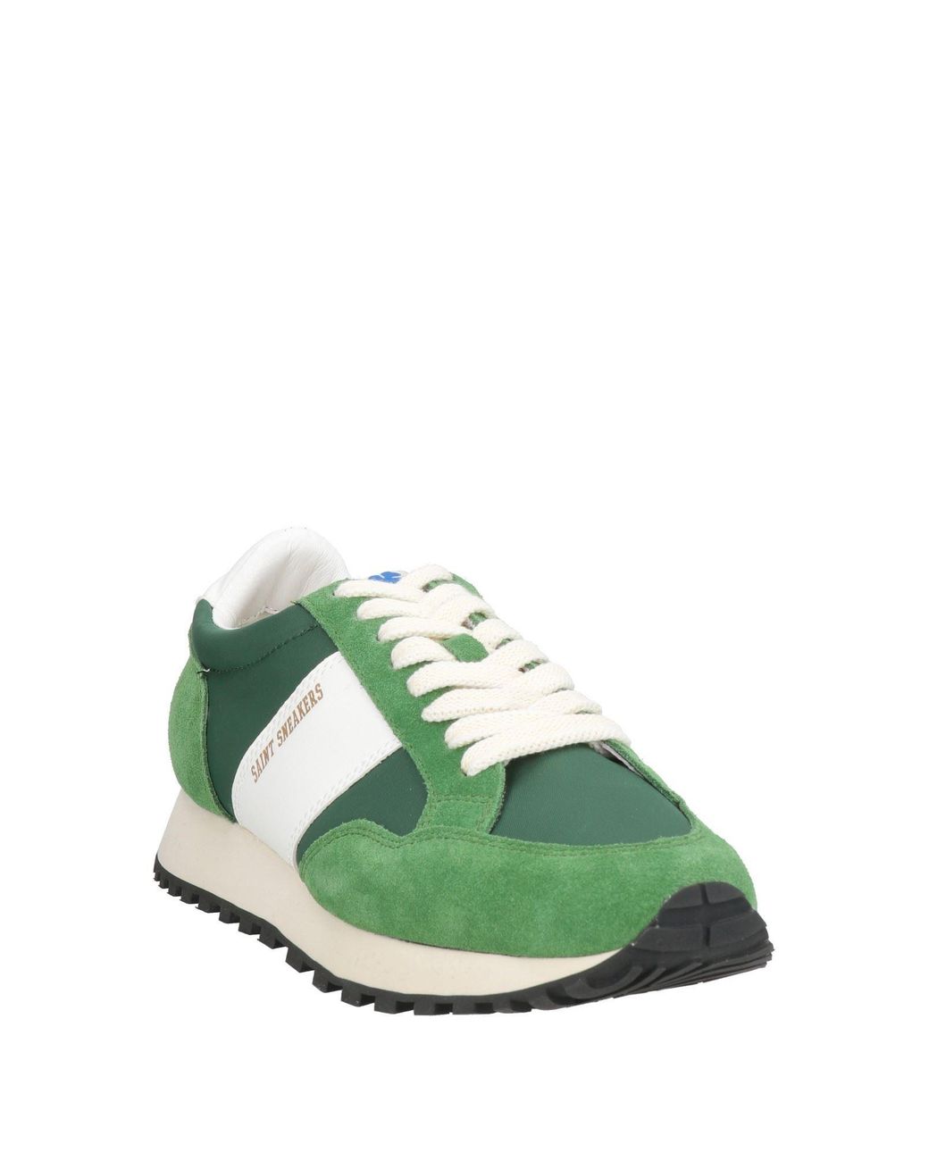 SAINT SNEAKERS Green Trainers for men