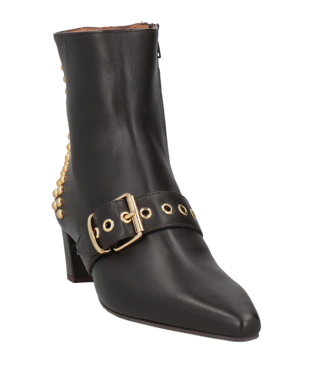 Ovyè Black Ankle Boots