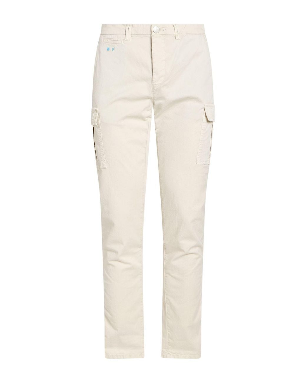 Tramarossa White Cream Pants Cotton, Elastane for men