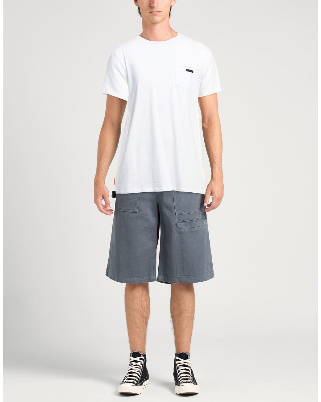 Camiseta Rrd de hombre de color White