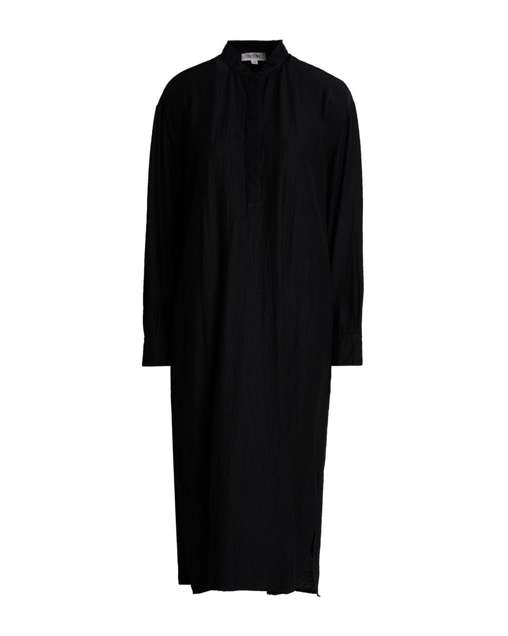 Crossley Black Midnight Midi Dress Silk, Wool