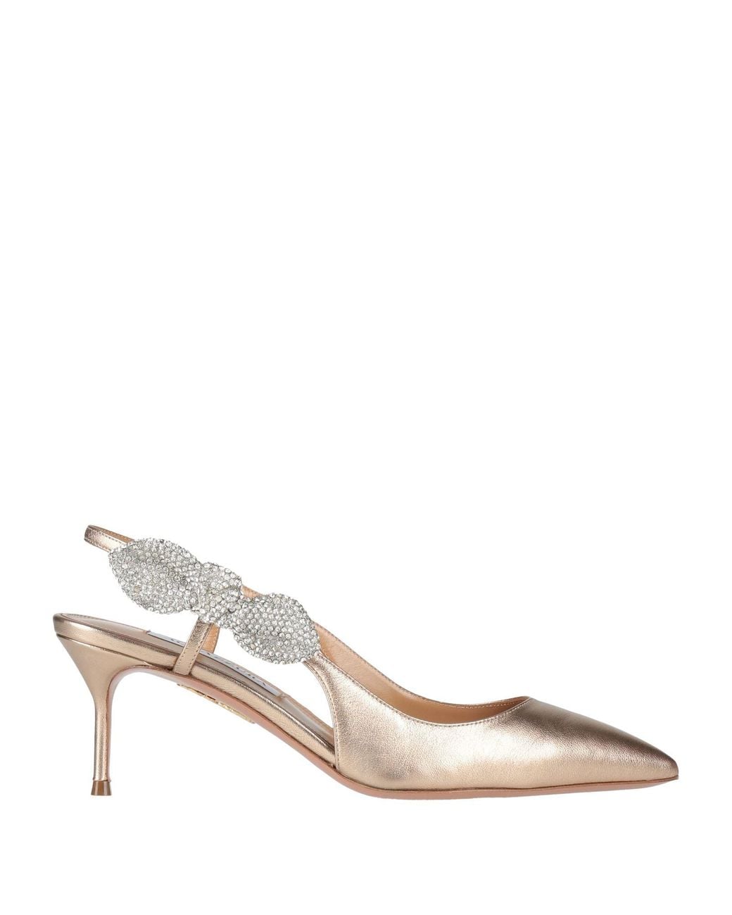 Aquazzura Natural Pumps Leather