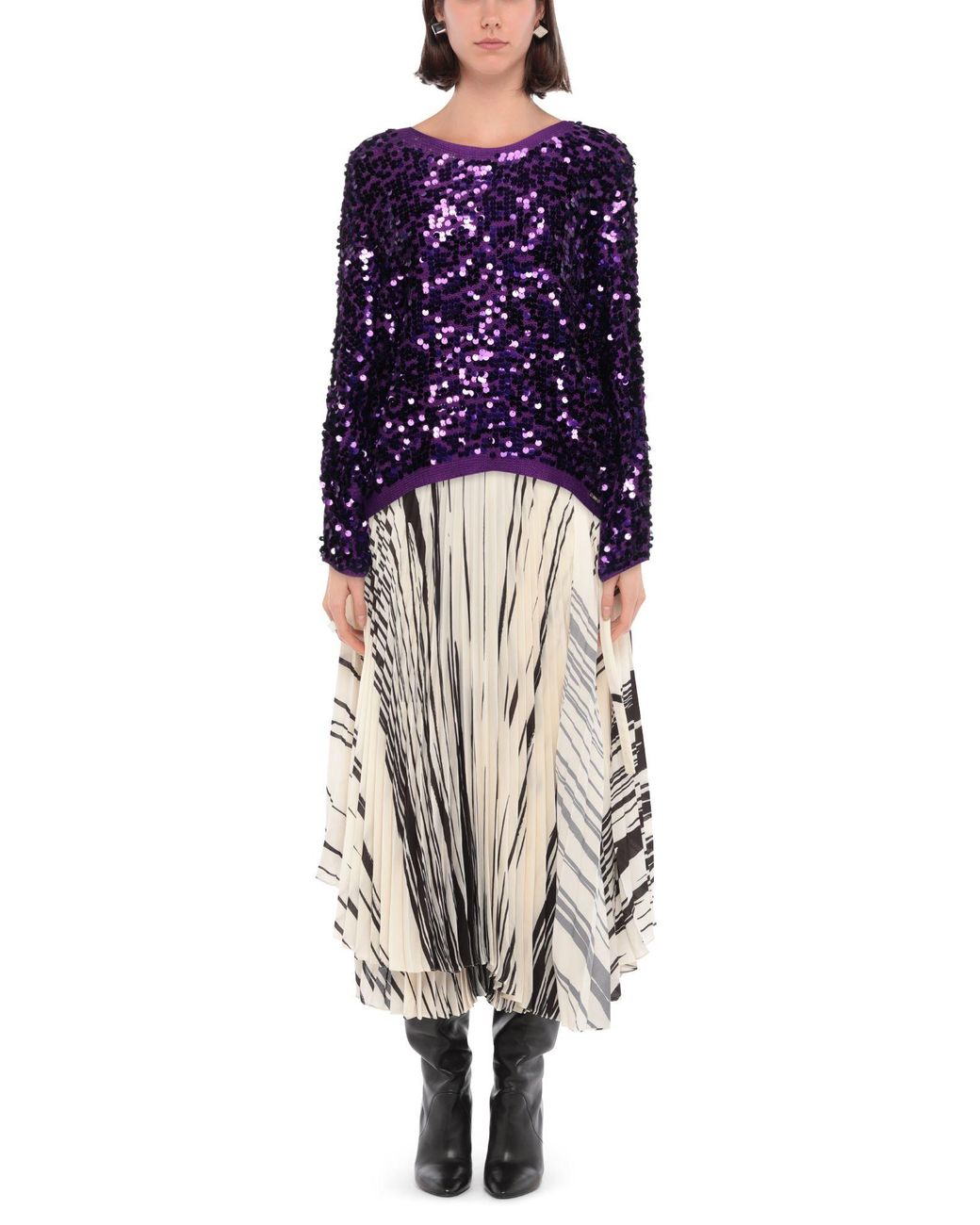Liu Jo Purple Pullover