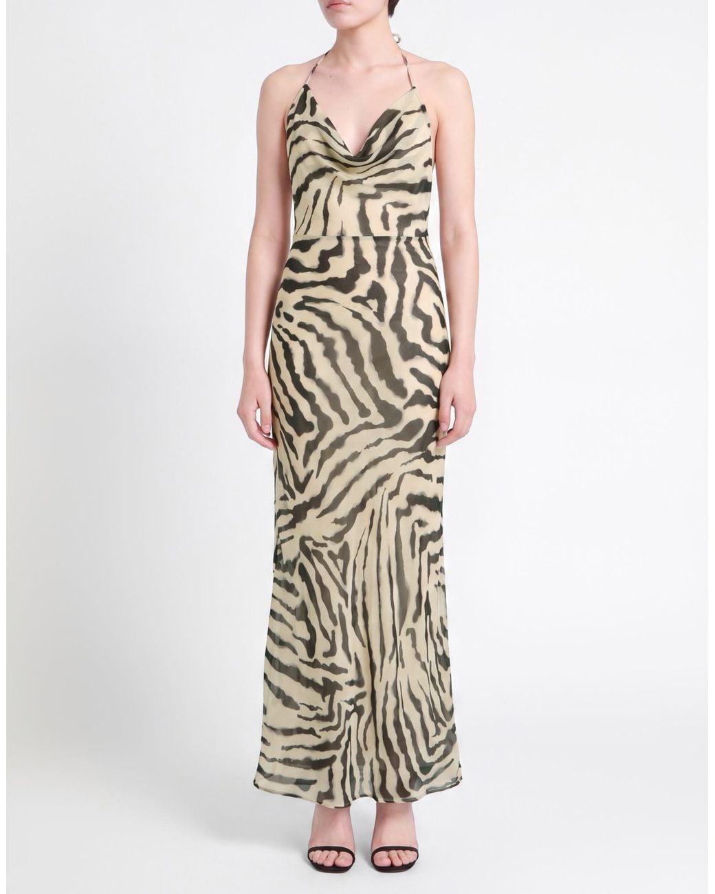 Mar De Margaritas White Ivory Maxi Dress Polyester
