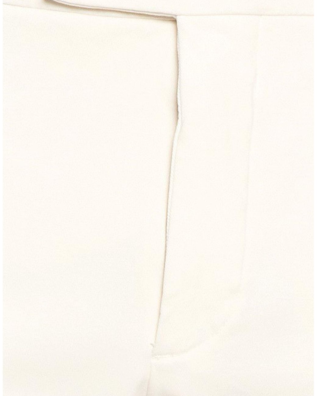 Michael Coal White Pants Cotton, Modal, Elastane for men