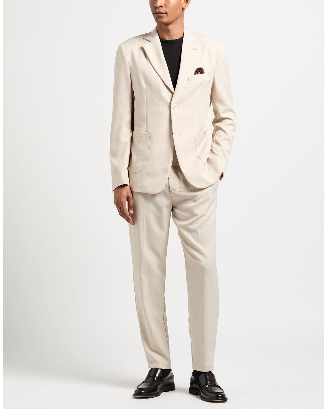 Berna Natural Suit Polyester for men